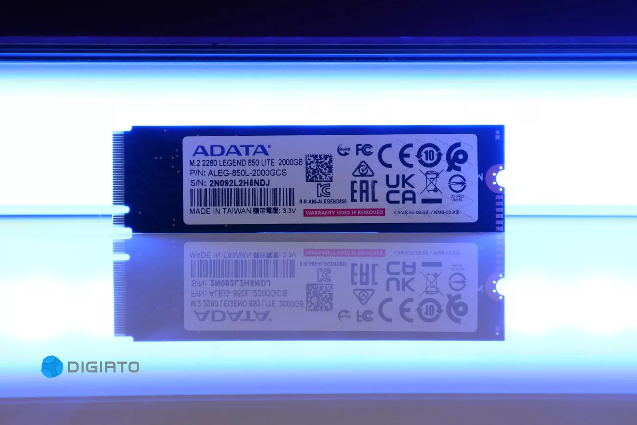 1695054708 922 نقد و بررسی حافظه SSD ای‌دیتا Legend 850 Lite ارزشمند.webp