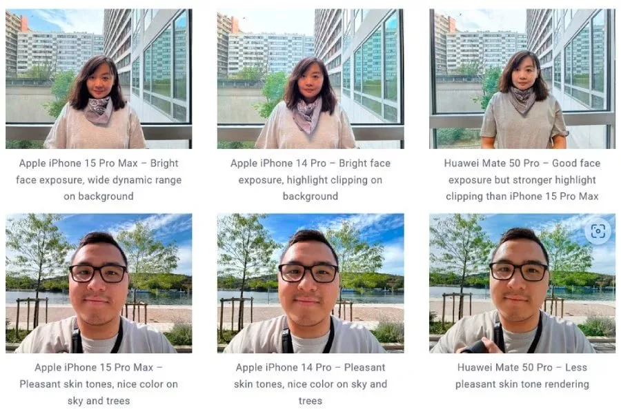 1697116112 456 آیفون 15 پرو مکس صدرنشین لیست بهترین دوربین سلفی گوشی‌ها.webp