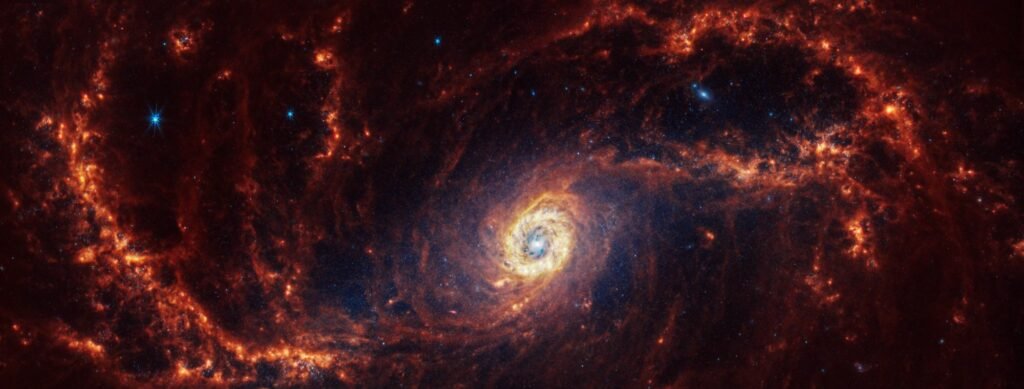 کهکشان مارپیچی NGC 1672