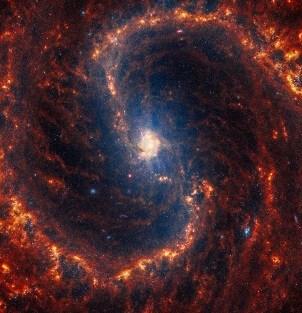 کهکشان مارپیچی NGC 4535