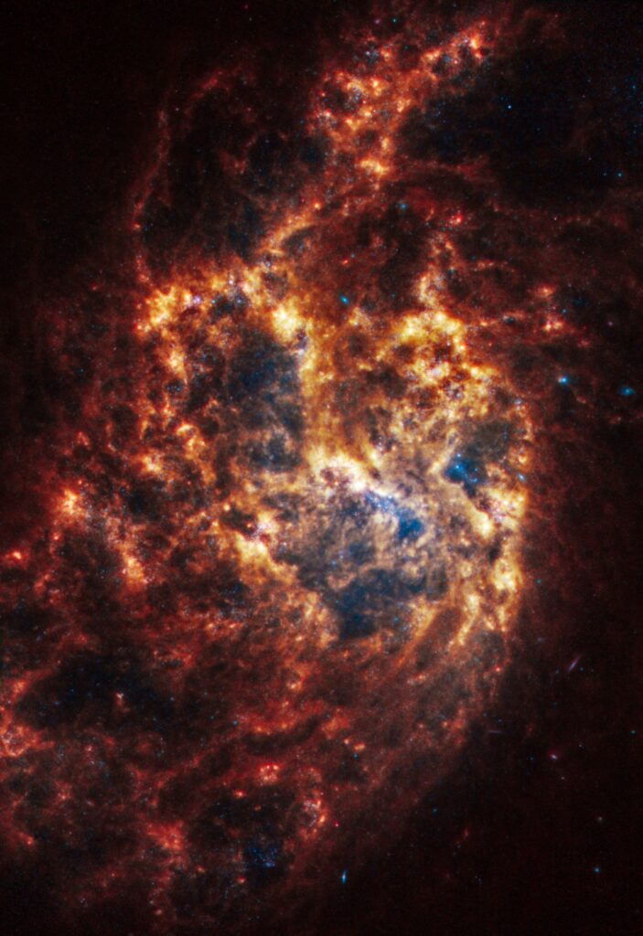کهکشان مارپیچی NGC 1385