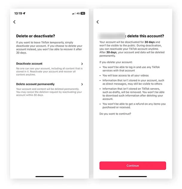 آموزش دیلیت اکانت تیک تاک؛ حذف Tik Tok به طور موقت و دائمی_به رنگ صبح 4 1731625829 265 آموزش دیلیت اکانت تیک تاک؛ حذف Tik Tok به طور.webp