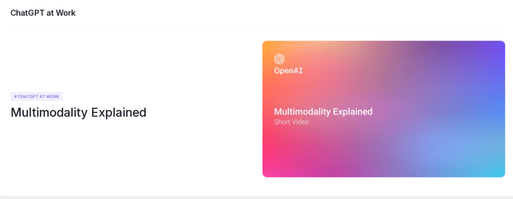 OpenAI چند دوره آموزش هوش مصنوعی رایگان انتشار کرد به رنگ