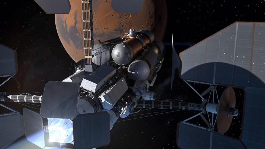 موتور همجوشی هسته‌ای برای سفر به مریخ