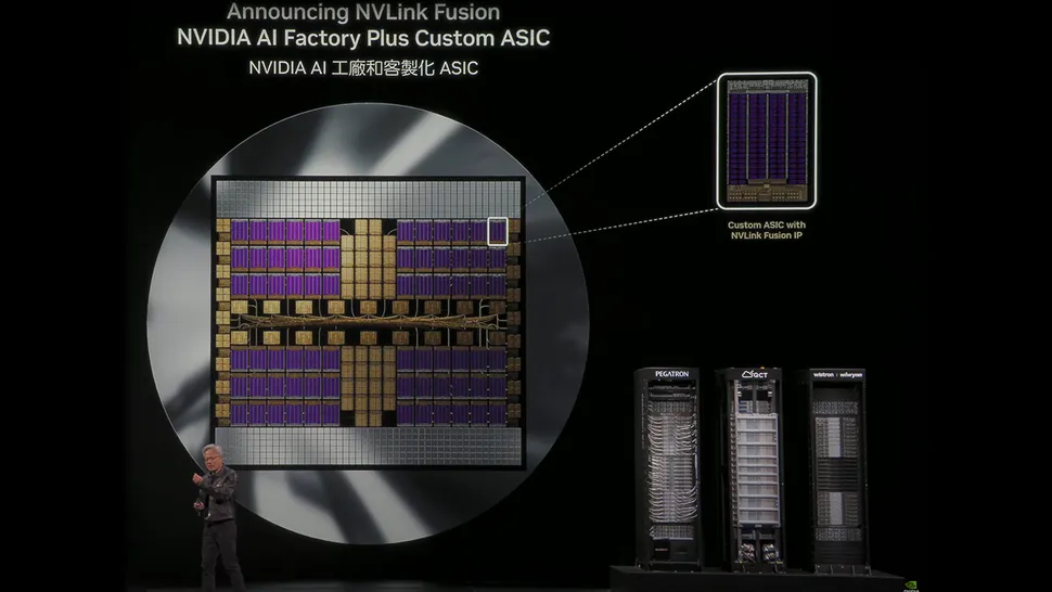 انویدیا از فناوری NVLink Fusion رونمایی کرد_به رنگ صبح 12 انویدیا