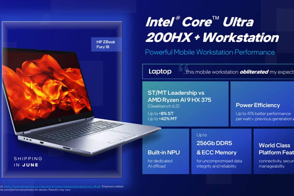 اینتل نسخه ورکاستیشن پردازندههای Core Ultra 200 را معارفه کرد_به رنگ صبح 3 Core Ultra 200