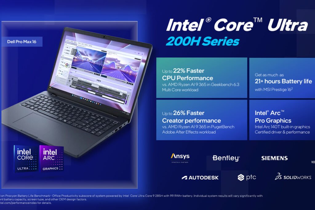 اینتل نسخه ورکاستیشن پردازندههای Core Ultra 200 را معارفه کرد_به رنگ صبح 2 Core Ultra 200