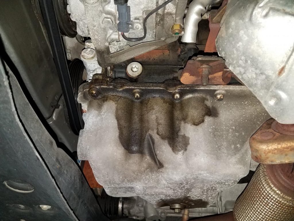 کارتل ماشین چیست؟ بازدید کامل خرابی و ترکیدن کارتل ماشین + روش تعمیر_به رنگ صبح 16 نشتی روغن