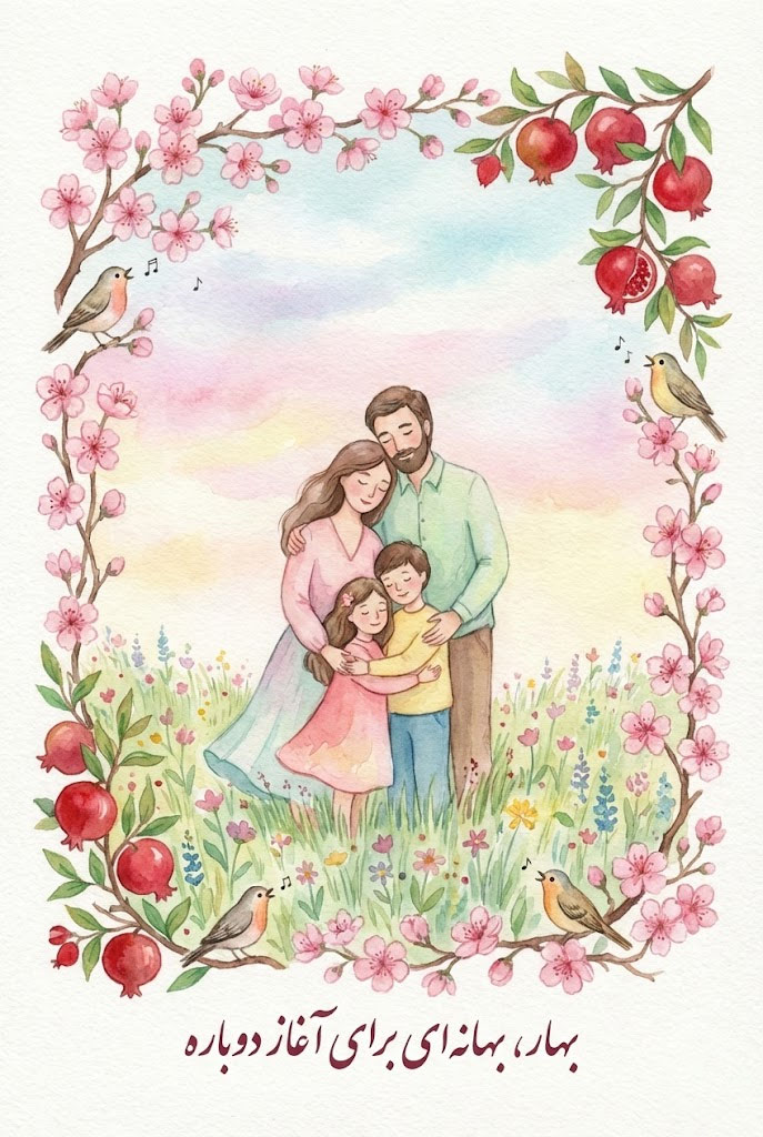 1772174461 61 تبریک عید نوروز؛ بیشتر از ۱۰۰ مطلب تبریک عید و